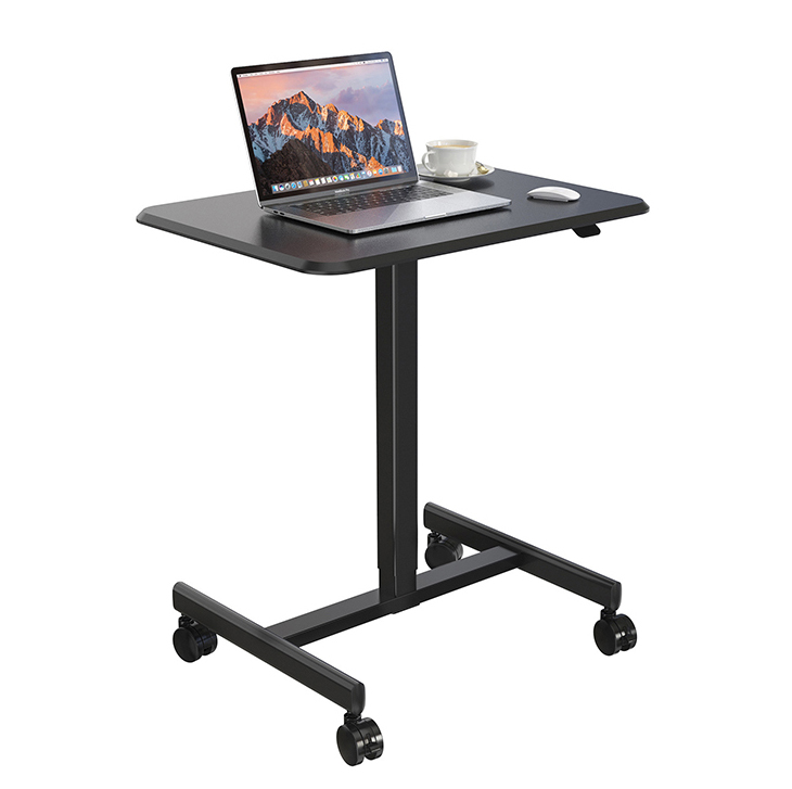 Y Mail Packing Brown Wood Gaming Work Desk Ergonomic Stand Up Desk for Home Office