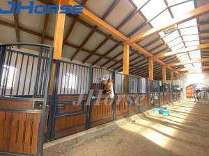 Wholesale Portable Customizable Horse Barn Stables Stall Fronts 7.2ft Height With Roof from china suppliers