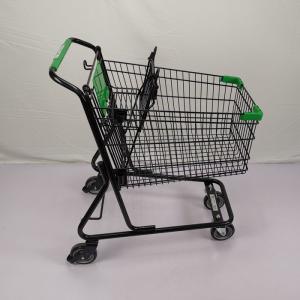 Wholesale OEM ODM 80L Market Shopping Trolley Q195 Steel Store Shopping Cart from china suppliers
