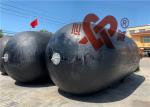Ship Docking 2.5m Diameter Pneumatic Rubber Fender With Chain And Tyres