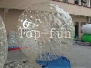 Wholesale Outdoor Clear Inflatable Zorbing Ball / Big Glass Balls With 1 Year Warranty from china suppliers