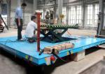Gearmotor Driven Hydraulic Lifting Transfer Cart With Dumping Platform