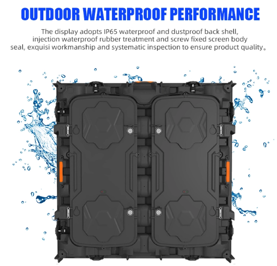 Outdoor Full Color 5000cd/㎡ Brightness 960*960mm Cabinet P8 LED Advertising Billboard