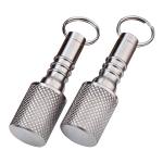Titanium Mini Sealed Waterproof Storage Pill Case Bottle Box