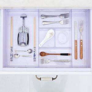 Wholesale More popular foldable kitchen drawer organizer divider from china suppliers