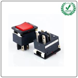 China Rocker Switch Reset Off  Overload Protector Switch 16a 4 Pins on sale