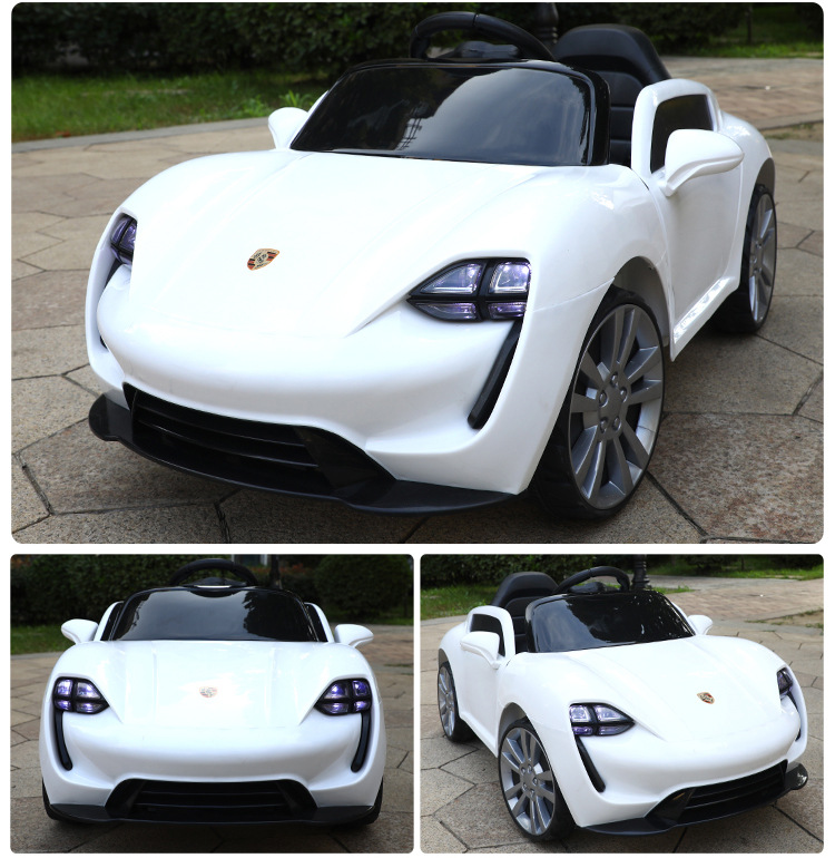 Plastic Kids Ride On Electric Car with Remote Control 3-6 Years Age 6V4.0AH*2 Battery