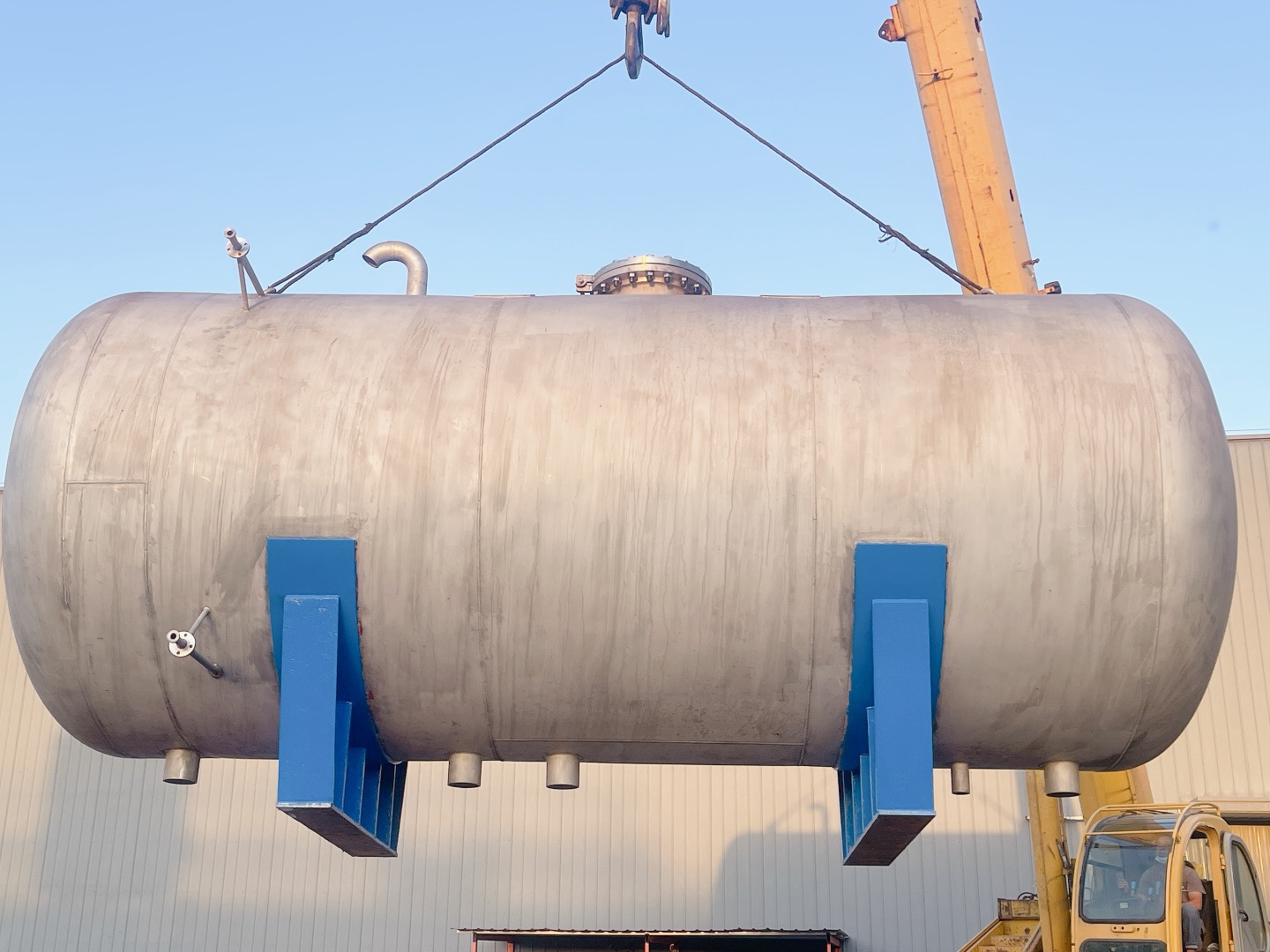 Customized Q345R Steel Lp LPG Gas Water Storage Tanks for Specific Water Requirements