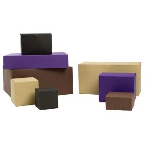 Wholesale Rigid Matte Gift Boxes With Natural Kraft Interior Folding Top Tuck from china suppliers
