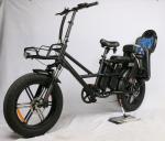 48V 750W 2022 Electric Fat Tire Bike with child seat , Electric Fat Tire Bicycle