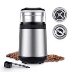 Transparent Lid Espresso Coffee Maker SS304 Cup Coffee Bean Flat Burr Espresso
