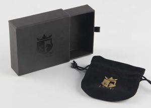 Wholesale Black Color Luxury Gift Packaging Boxes Reusable Cutsomized Logo For Bracelet from china suppliers