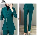 Skirts Suits Closure Type Single Button Two Pieces Formal Ladies Business Woman