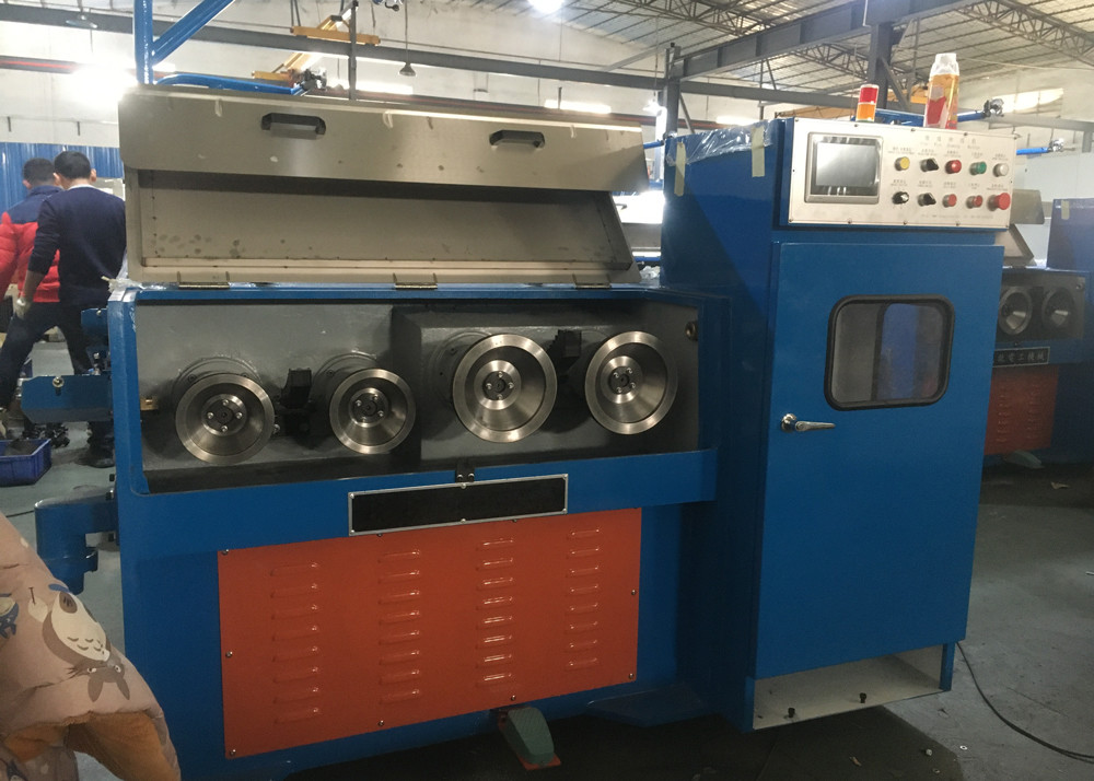 Copper Wire Drawing Machine With Annealing For Cable Extrusion Production