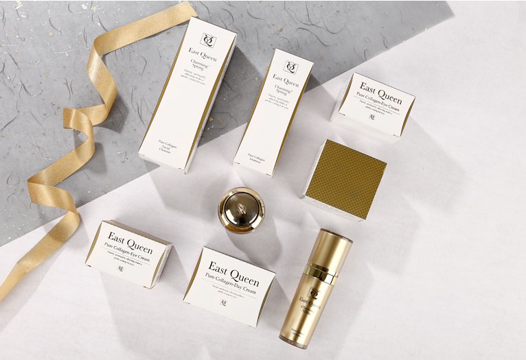 Recycled Materials Custom Design Folding Packaging Cardboard Paper Box for Cosmetic and Skincare Products