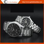 021B Fashion Watch Unisex Watch Couple Watch Quartz Analog Watch Steel Watch for