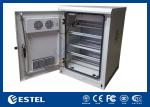 Floor Standing Cabinets With Fan For Ventilation , Telecom Battery Cabinet OEM