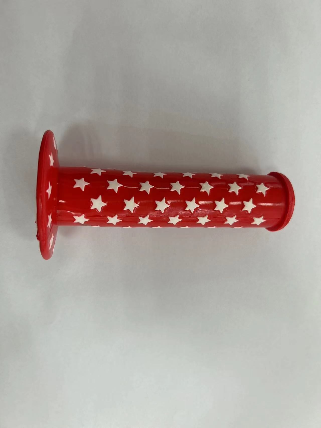 Red Sleek Design Bike Handlebar Covers Abrasion Resistance Easy To Install