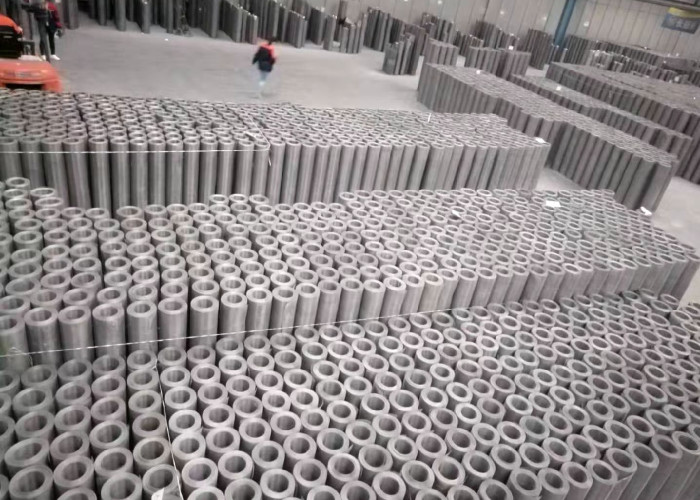 4x4 Square Woven Stainless Steel Crimped Wire Mesh For Filters 30degrees