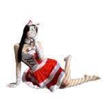 7 Days Sample Order Lead Time Support Red Halloween Witch Ghost Cosplay Dress