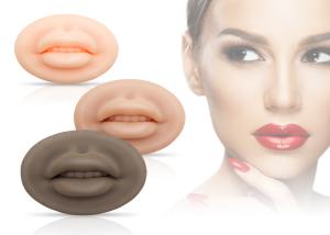 Wholesale 5D Tattoo Silicone Lip Practice Skin Permanent Microblade Complete Realistic Practice Silicone Lip from china suppliers