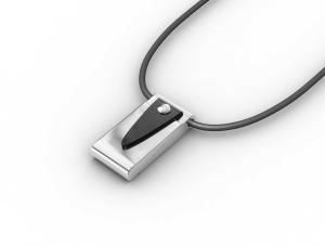 Wholesale Tagor Jewelry Top Quality Trendy Classic 316L Stainless Steel Necklace Pendant ADP56 from china suppliers