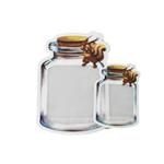 Special Shape Plastic Mason Jar Customized Mylar Bags
