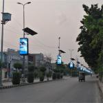 Waterproof Dustproof 5mm Commercial Advertising LED Display Screen 9500K -