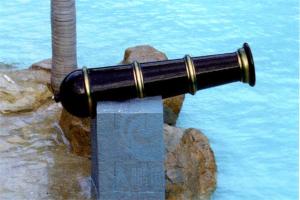 Wholesale Pirate Ship Style Water Park Equipment, Fiberglass Water Cannon For Children from china suppliers