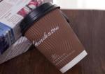 Triple Environmentally Friendly Disposable Cups For Hot Drinking / Coffee