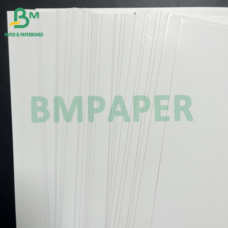 Excellent Printing Performance Smooth 15pt 18pt White Bleach Card
