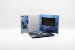 7 Inch LCD Video Greeting Card / Retail Store Portable Invitation Video Card
