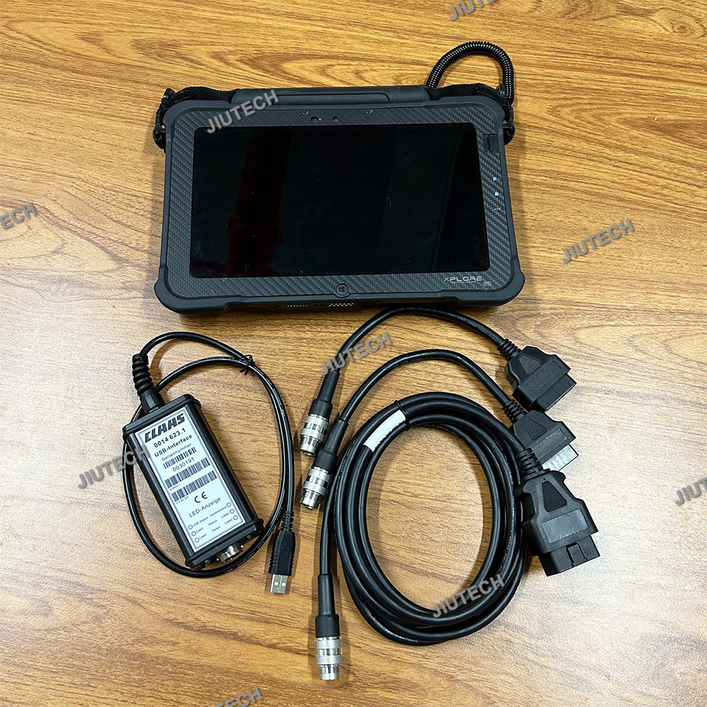 Ready to use Xplore tablet+Agriculture construction truck tractor Interface 2021 MetaDiag CLAAS CANBUS For CLASS diagnos