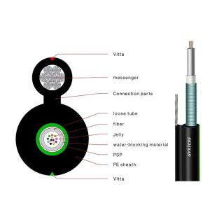 Wholesale GYXTC8s Outdoor Self-Support 12 Core Fiber Optic Cable or 36 core self support cable from china suppliers