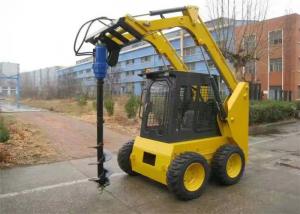 Wholesale Mini Excavator 80bar 240bar Hydraulic Earth Auger Attachment Rig Ground Hog Earth Drill from china suppliers