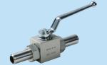 Steel High Pressure Ball Valve , BKH-AS Welding Connections 2 Way Ball Valve