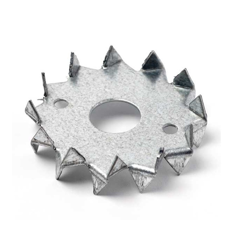 Direct Sale Single and Double Sided Round Truss Tooth Nail Plate for Roof Improvement
