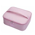 Waterproof Large Polyester Dividers Cosmetics Makeup Bag