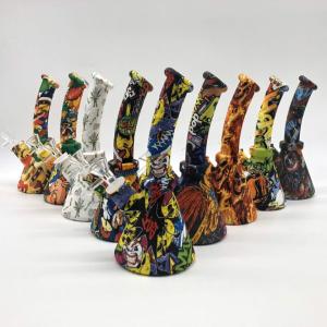 Wholesale 22cm Silicone Smoking Water Bongs from china suppliers