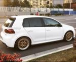 Customized 2 piece brushed polished luxury forged wheel rim for sale