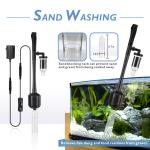 Hygger 5 In 1 Automatic Aquarium Gravel Cleaner