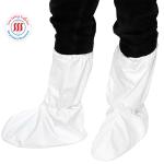 Waterproof SF Disposable Boot Cover Industrial Safety Boots Cover With Tie Strip