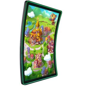 Wholesale 350cd/m2 3840x2180 Curved Capacitive Touch Screen 43&quot; VGA Lcd Gambling Monitor from china suppliers