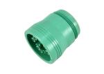 Green Type 2 J1939 Female Connector Silicone Grommet Crimp Contact With 9