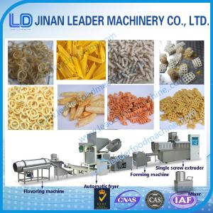 Wholesale Automatic pellet and chips food equipment single screw extruder from china suppliers