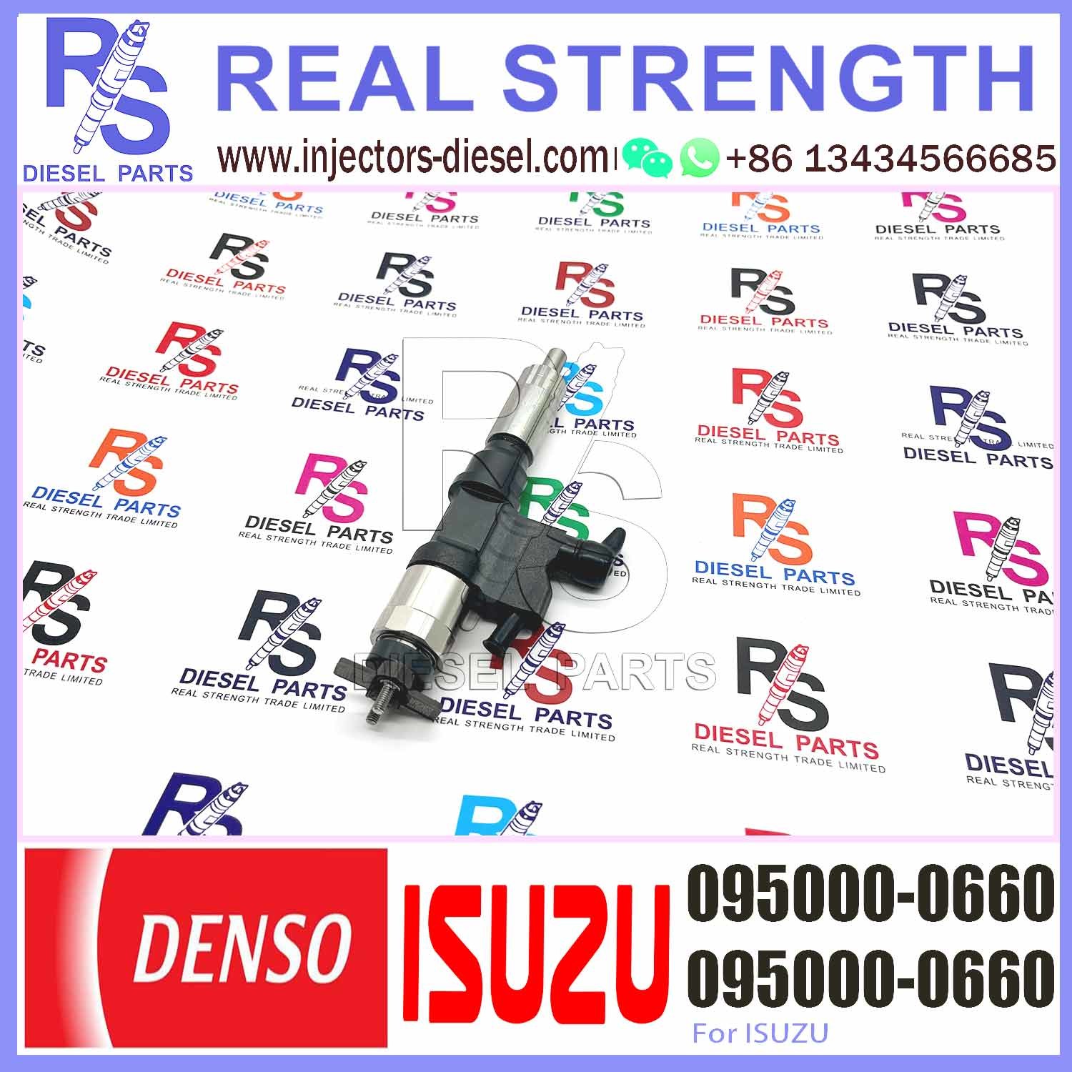 Common Rail Injector 8-98284393-0 095000-0660 For Hitachi ZX200-3 ZX240-3