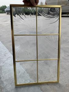 Wholesale 1MM Antique Antique Leaded Stained Cabinet Leaded Glass Windows 5cm CAD Design from china suppliers