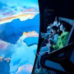 Amusement park 3D naked eye cinema Dinosaur theme Customized 10/20 seats motion