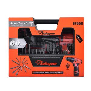 Wholesale 12 Volt 58Pcs Cordless Power Tools Combo Kits 1500mAh Battery Powered Screwdriver Set from china suppliers