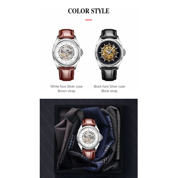 Skeleton Mechanical Watch
